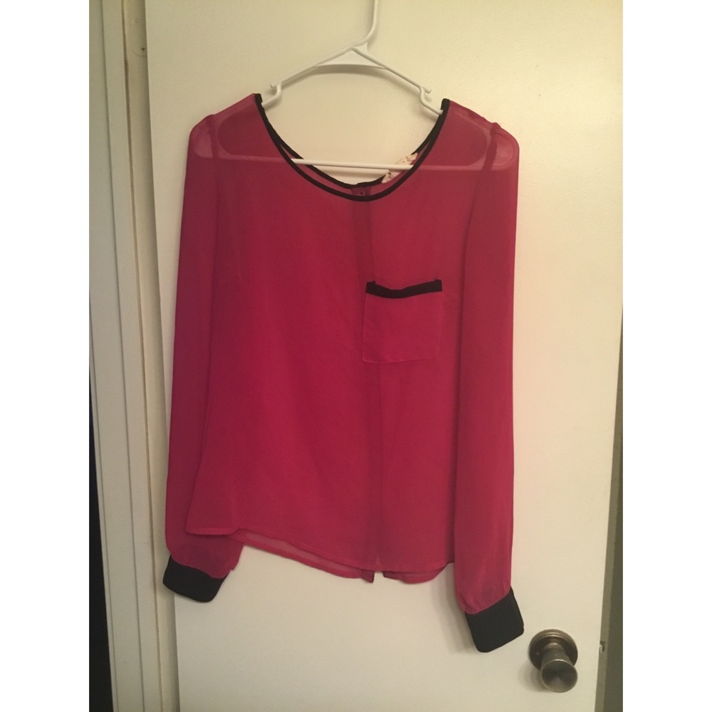 Pink blouse